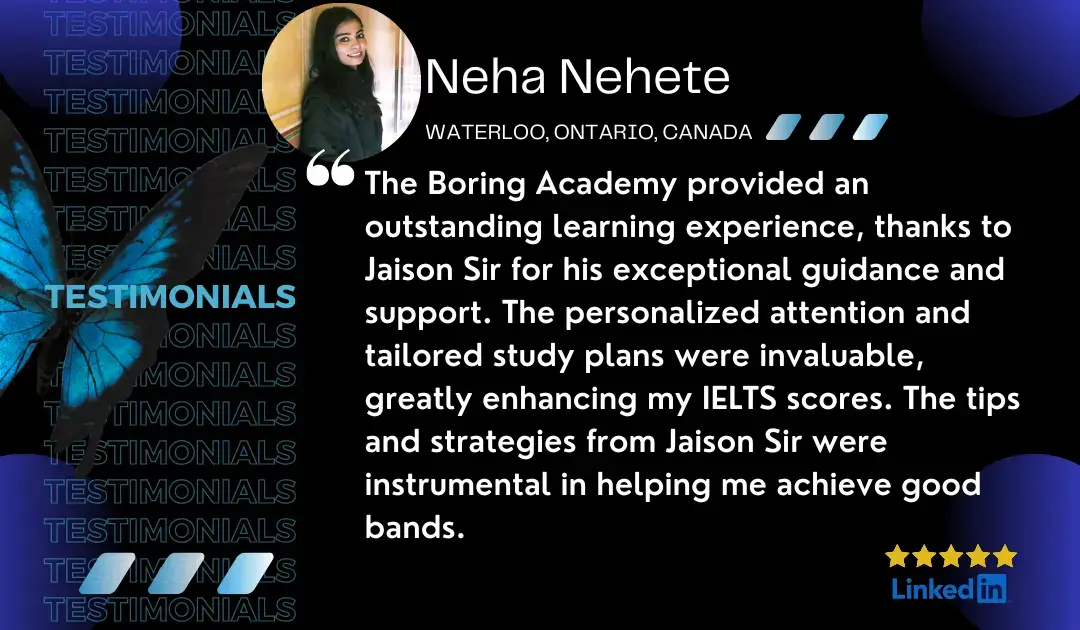 student-testimonial-the-boring-academy-online-ielts-classes-jaison-elcy-jose